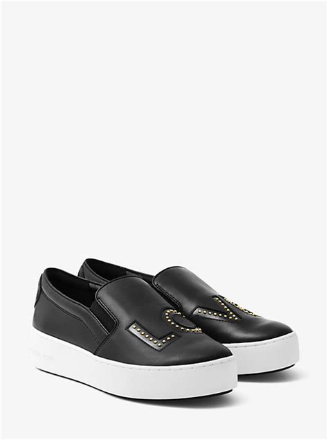 michael kors trent love leather|MICHAEL Michael Kors Trent Slip.